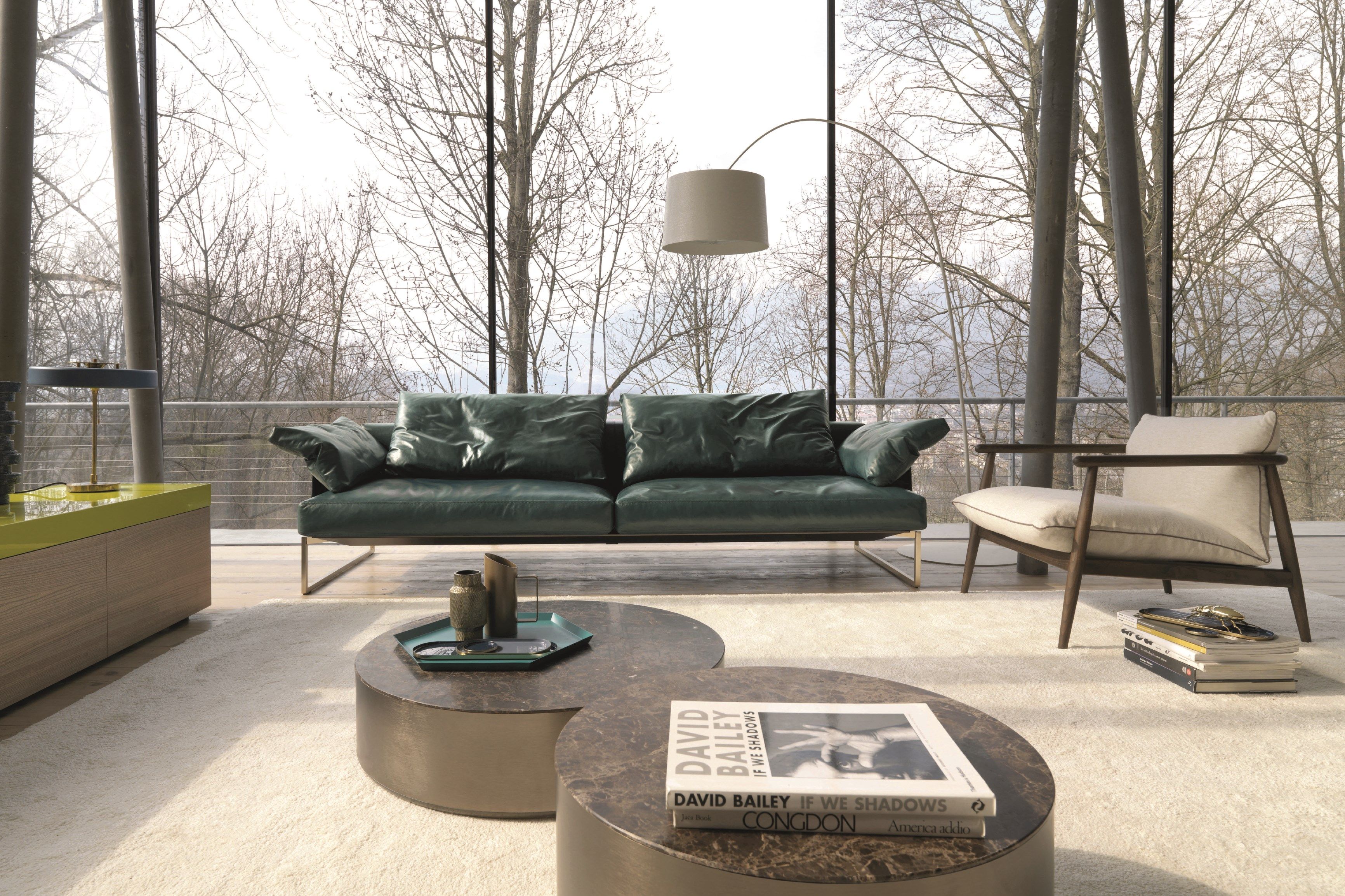 3-местный кожаный съемный диван Désirée divani Arlon ARCH-00031436 - Вид №3