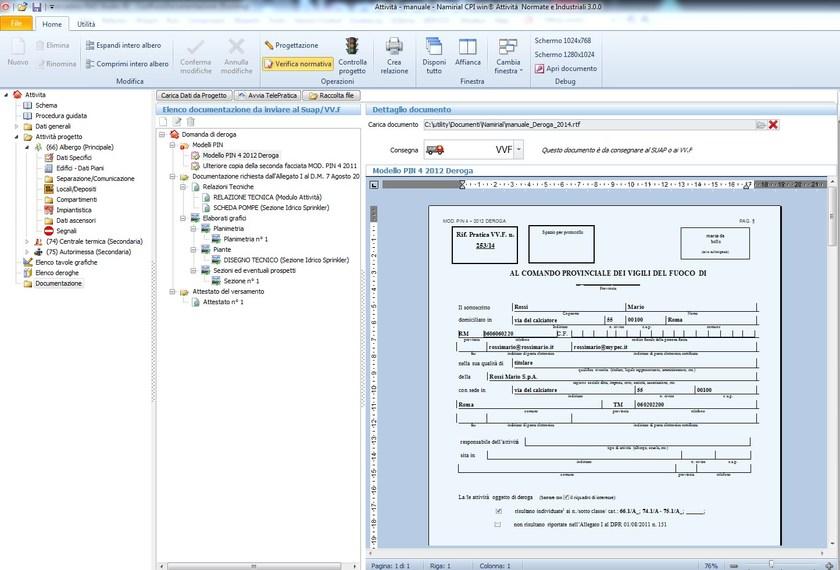 Edilizia Namirial Проектирование / обслуживание противопожарных систем и управление системой sun-id-1424232 - Вид №6