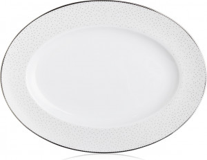 10636001 Noritake Блюдо овальное Noritake "Брум-стрит" 31см Фарфор костяной
