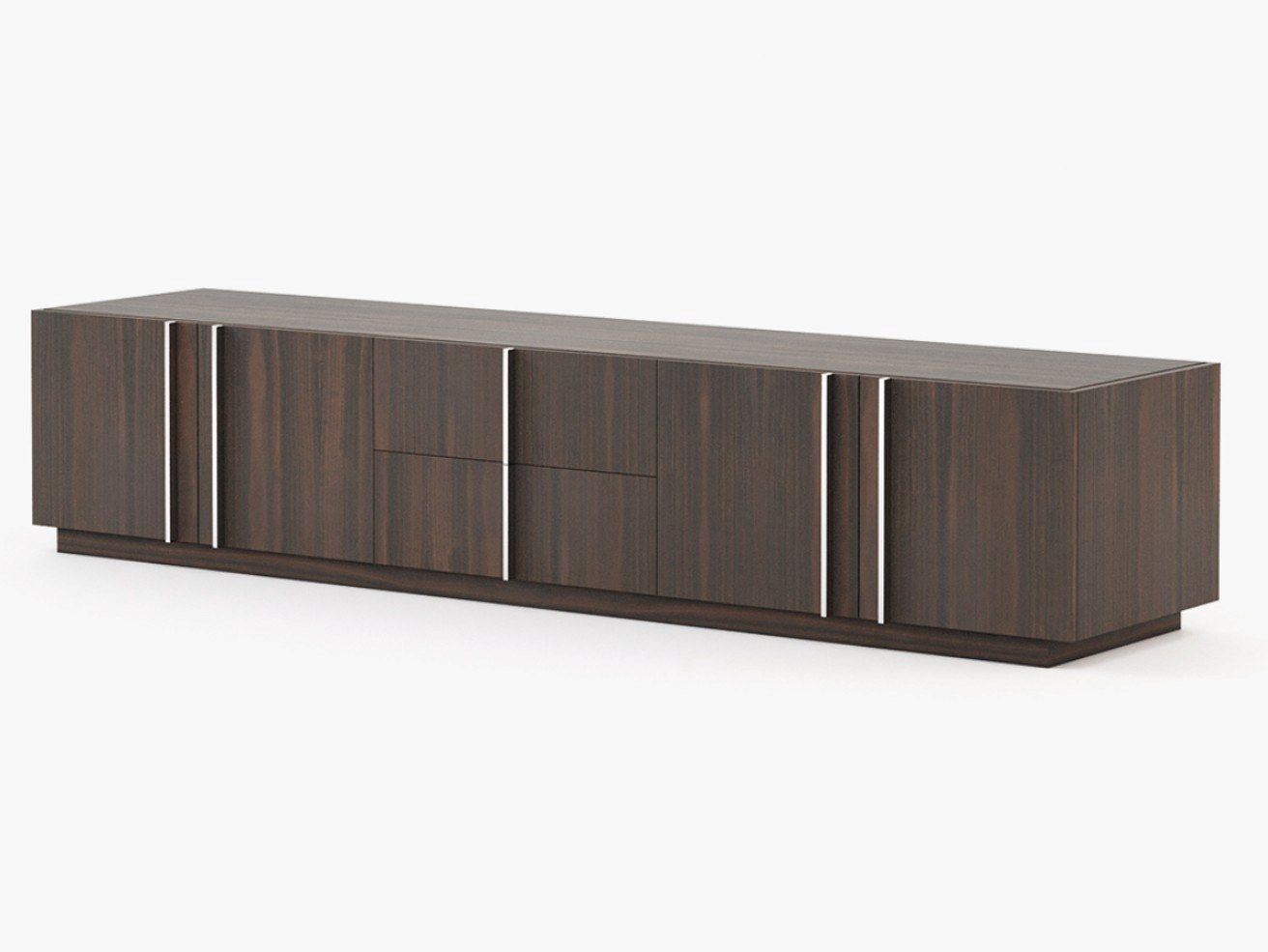 Низкий деревянный шкаф для телевизора с ящиками Laskasas Not Another Edition ARCH-00010913 - Вид №4