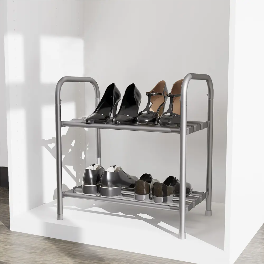 Подставка для обуви 79.5x29x53 см сталь цвет серый Santreyd STLM-2013030 - Вид №3