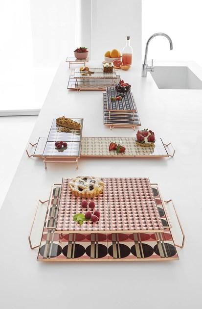 GAN Квадратный поднос из алюминия Mix&match sun-id-1393684 - Вид №9