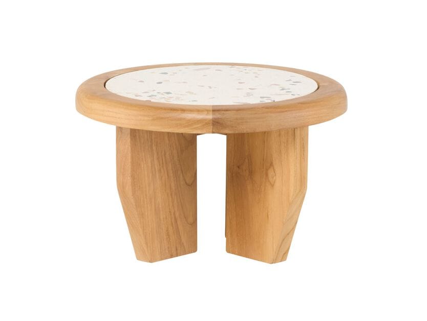 Круглый стол из тикового дерева Il Giardino di Legno Outline ARCH-00041503