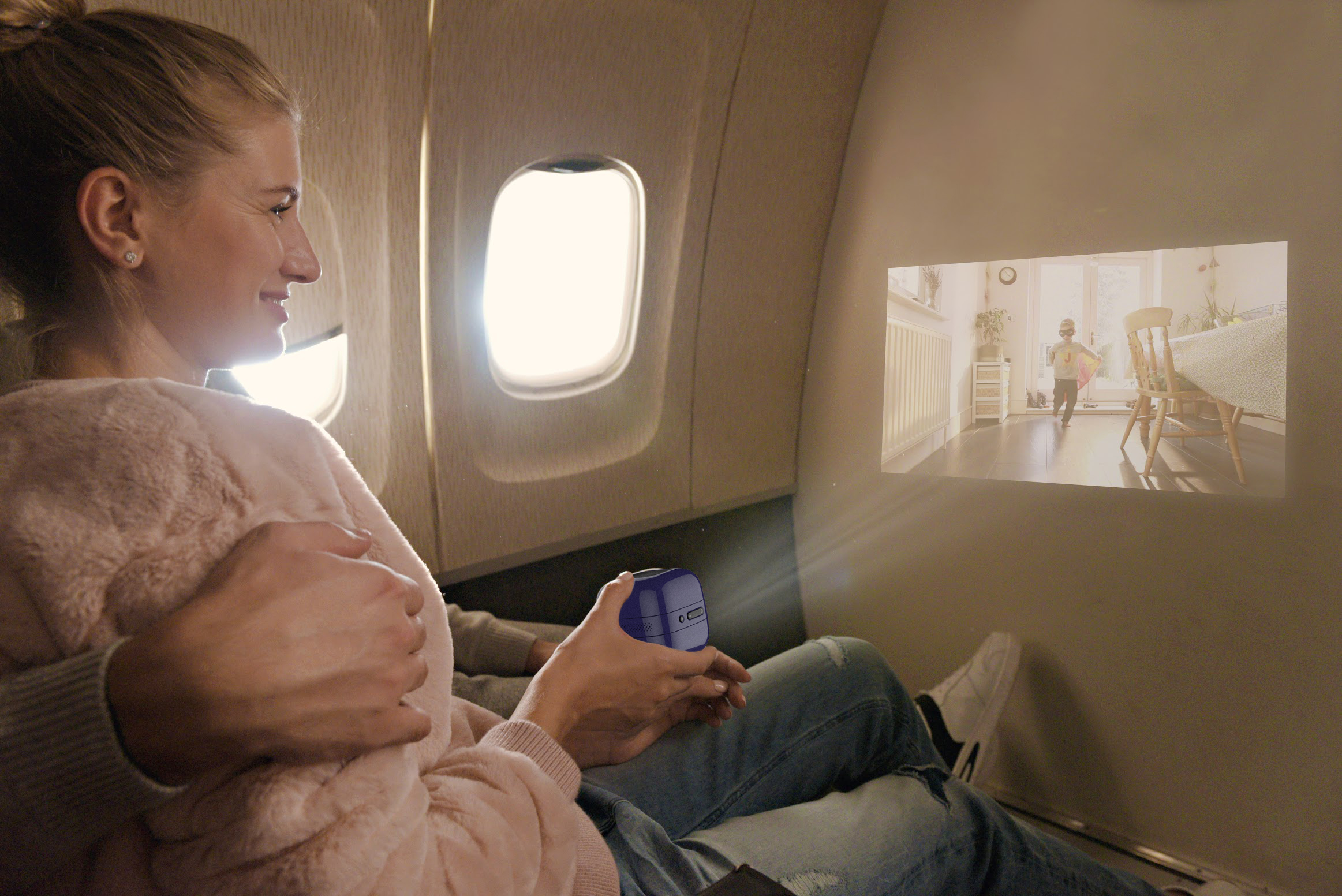 CNMD0016VI Portable projector storyteller , violet 32gb 6 мес подписки ivi CINEMOOD Santreyd  - Вид №8