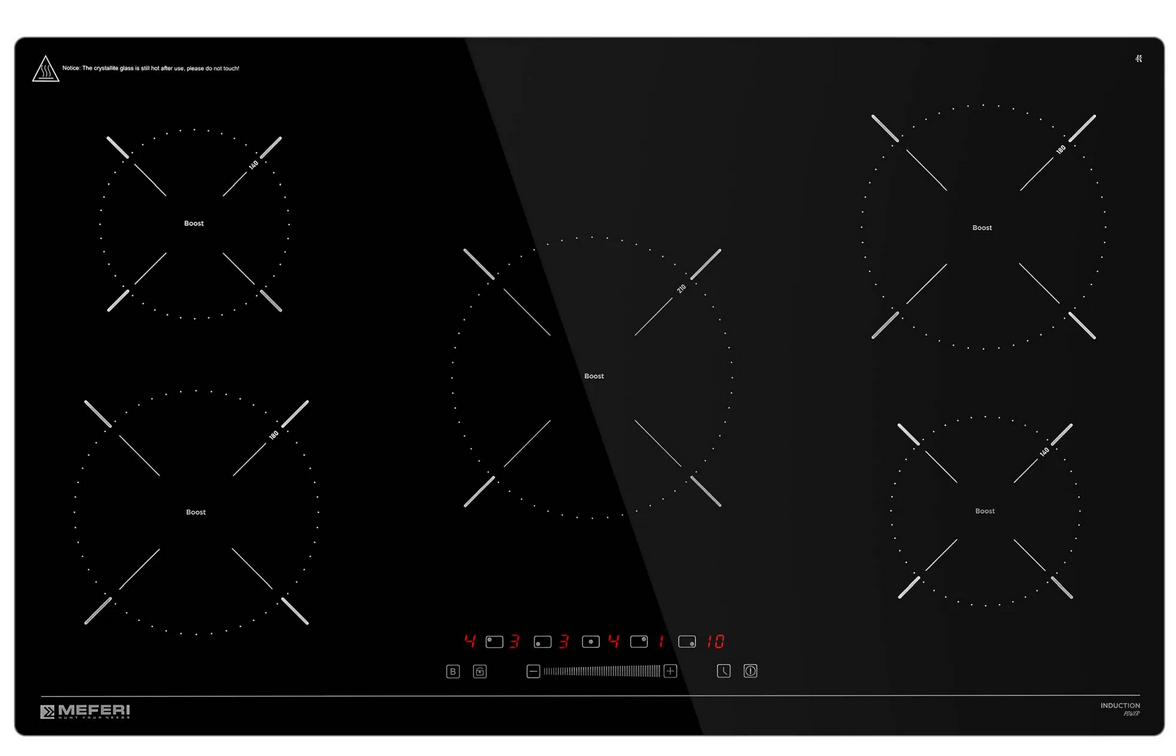 9168776 Индукционная варочная поверхность Meferi MIH905BK POWER STDN-0111516 - Вид №1