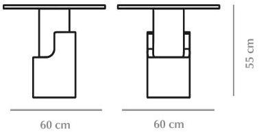 DOOQ Высокий шестиугольный мраморный стол sun-id-1452115 - Вид №4