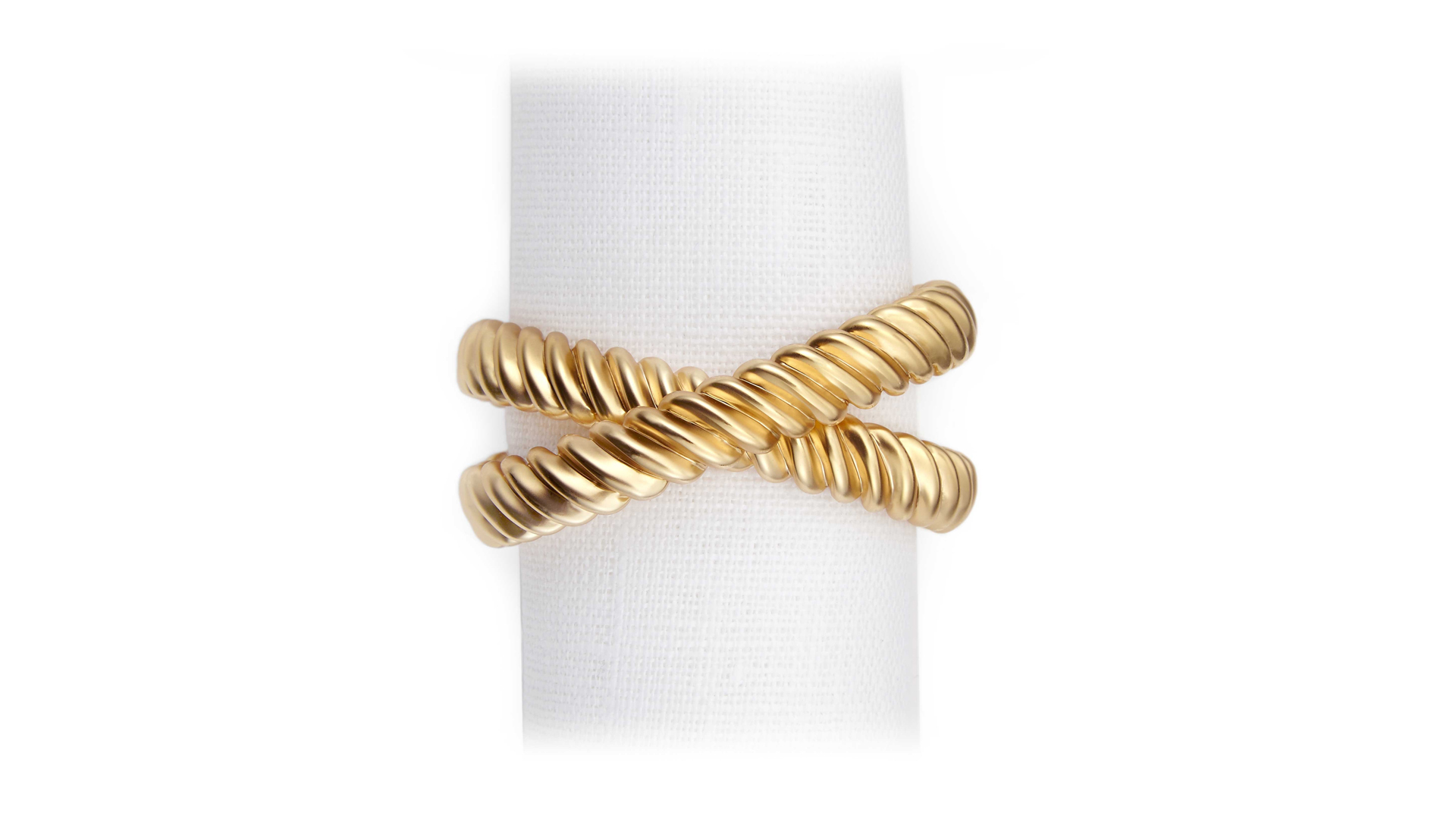 10575425 Кольцо для cалфетки Латунное L’Objet США  - Вид №1