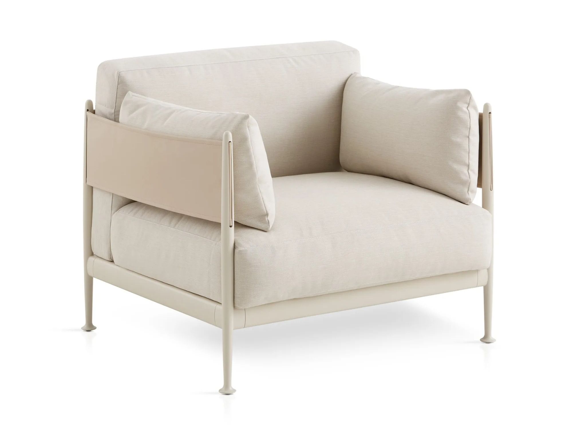 Мягкое тканевое садовое кресло с подлокотниками EXPORMIM Obi ARCH-00027529 - Вид №8