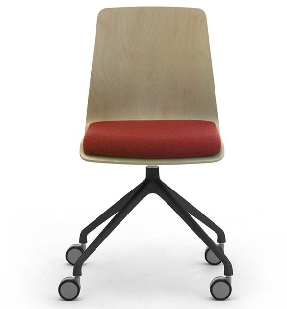 Leyform Поворотный офисный стул из фанеры на колесиках Zerosedici sun-id-1479737 - Вид №2