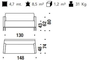 Moroso Диван из ткани или кожи Steel sun-id-1506980 - Вид №5