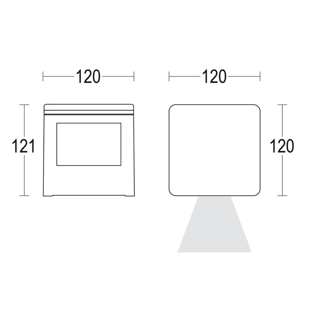 Bivio F Ghidini Bivio F .05 Темно-Cерый (Матовый)  - Вид №1