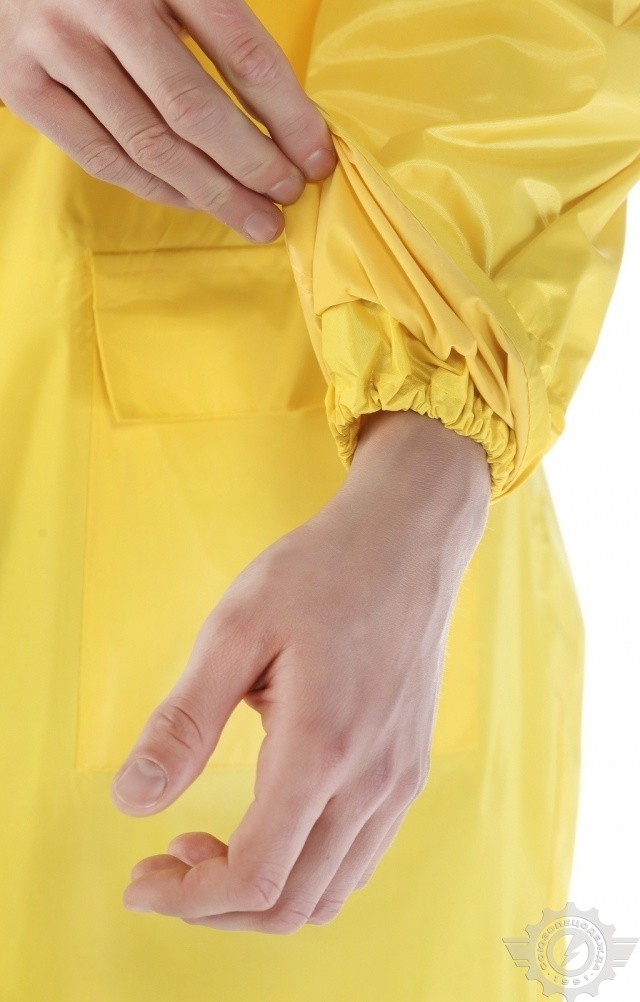 5041810 Плащ Альбатрос влагозащитный ЛАЙТ М желтый  Непромокаемая спецодежда  размер XXL  - Вид №12