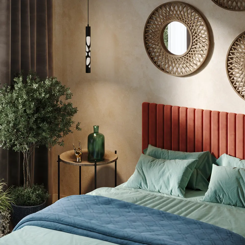 Комплект постельного белья Capriccio Grass двуспальный полисатин зеленый STLM-2050106 - Вид №4