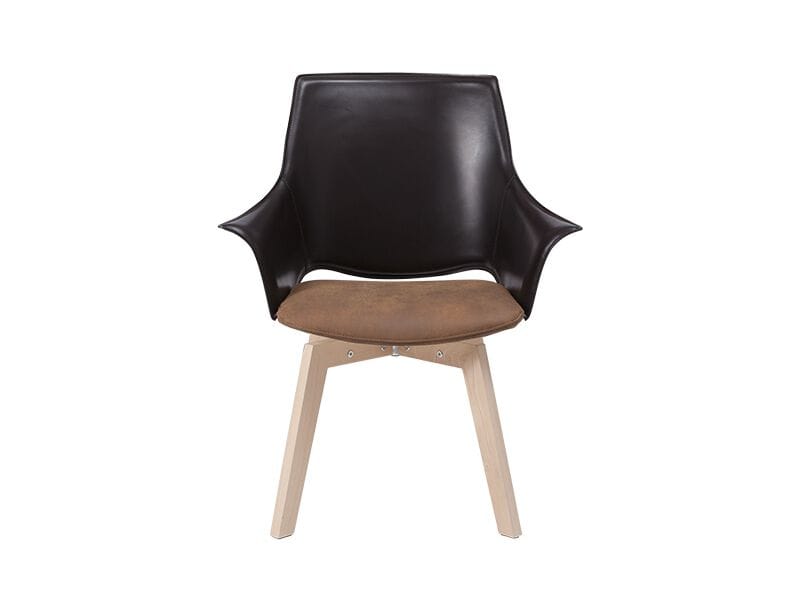 Кожаный стул с мягким сиденьем Moschella Windsor ARCH-00003748 - Вид №2