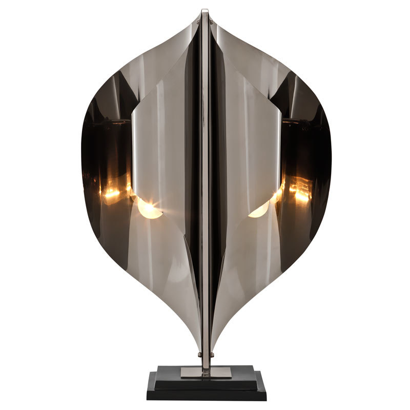 Настольная лампа Spring от Eichholtz хром 109126 EICHHOLTZ ИНТЕРЬЕРНЫЕ 061671 Хром;черный  - Вид №4