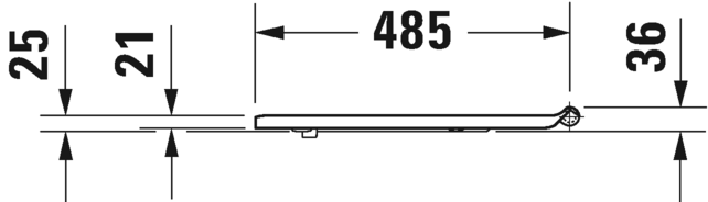 0062390000 Крышка сиденье для унитаза Duravit Durastyle - Вид №5