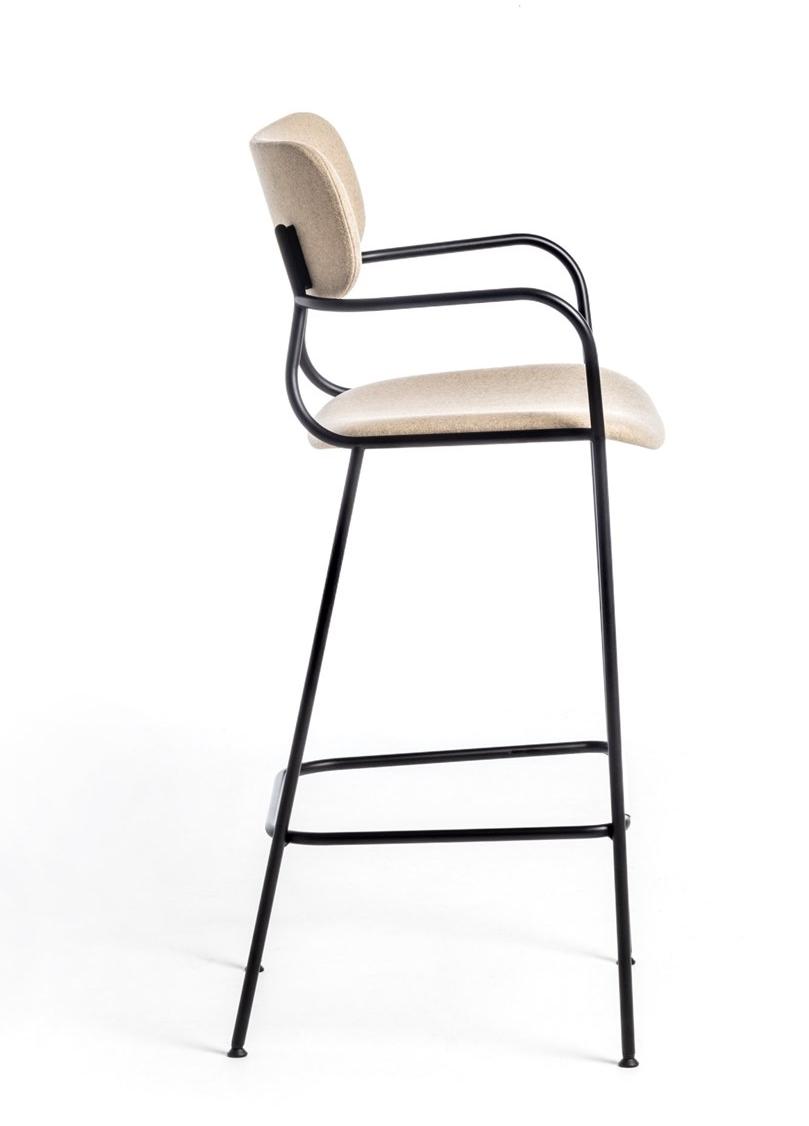 arrmet Табурет из ткани с подлокотниками Kiyumi sun-id-1407425 - Вид №3