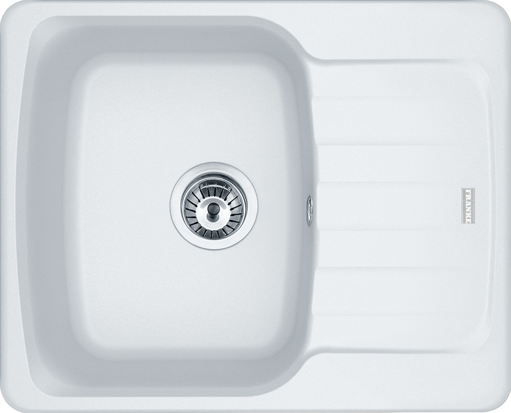 114.0537.776 Better, мойка azg 611-62 бел. стоп. Franke Franke Antea 