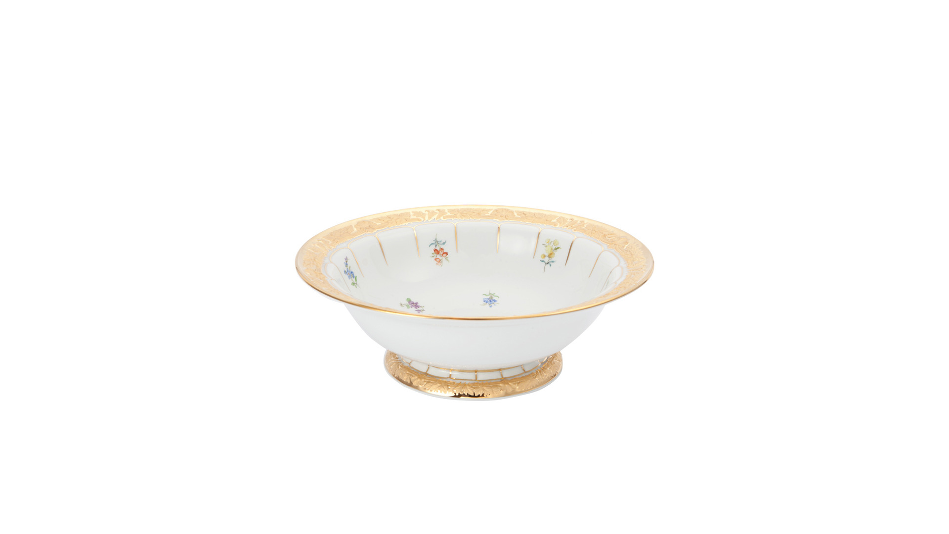 10641514 Meissen Сервиз столовый 6/26 "Форма - Икс" (россыпь цветов) Фарфор  - Вид №3