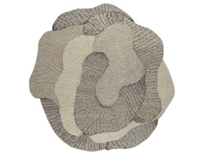 Круглый ковер ручной работы