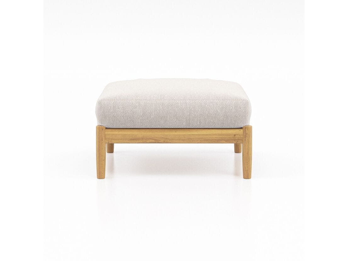 Квадратная подставка для ног из тикового дерева Walters Georgica ARCH-00034481 - Вид №3