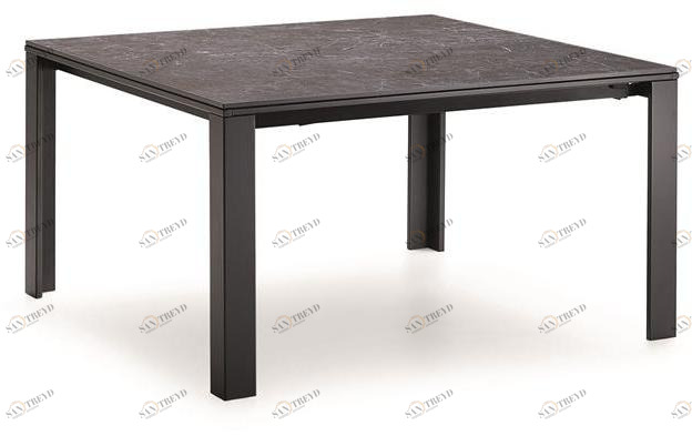 Midj Квадратный раздвижной обеденный стол из стеклокерамики sun-id-1427883