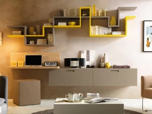 Moretti Compact Настенный ящик для хранения из вяза  Lv113