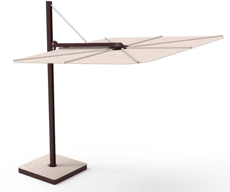 Umbrosa Регулируемый квадратный зонт sunbrella® с боковой стойкой Spectra ux sun-id-1372490 - Вид №1