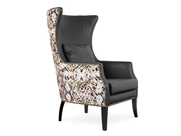 Кожаное кресло с подлокотниками Brabbu Dukono ARCH-00105933 - Вид №11