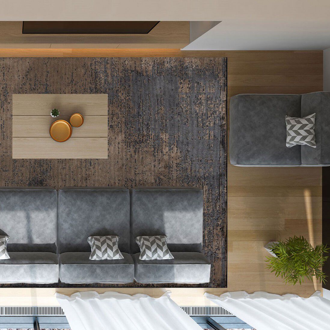 Прямоугольный ковер с рисунком Ademi Exclusive ARCH-00093783 - Вид №2