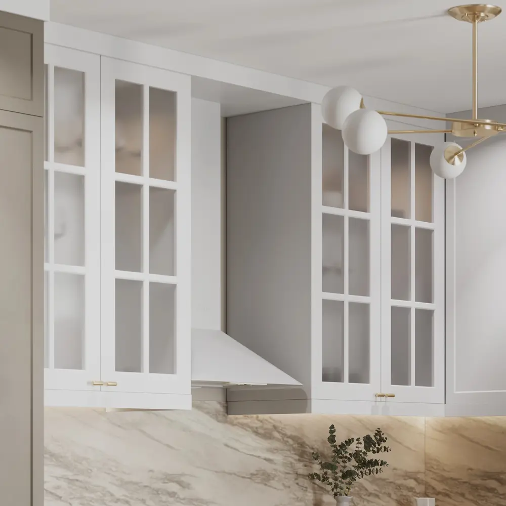 Фасад кухонный DELINIA ID Ньюпорт 32.9×76.5 см матовый белый 82010408 STLM-0017297 - Вид №9