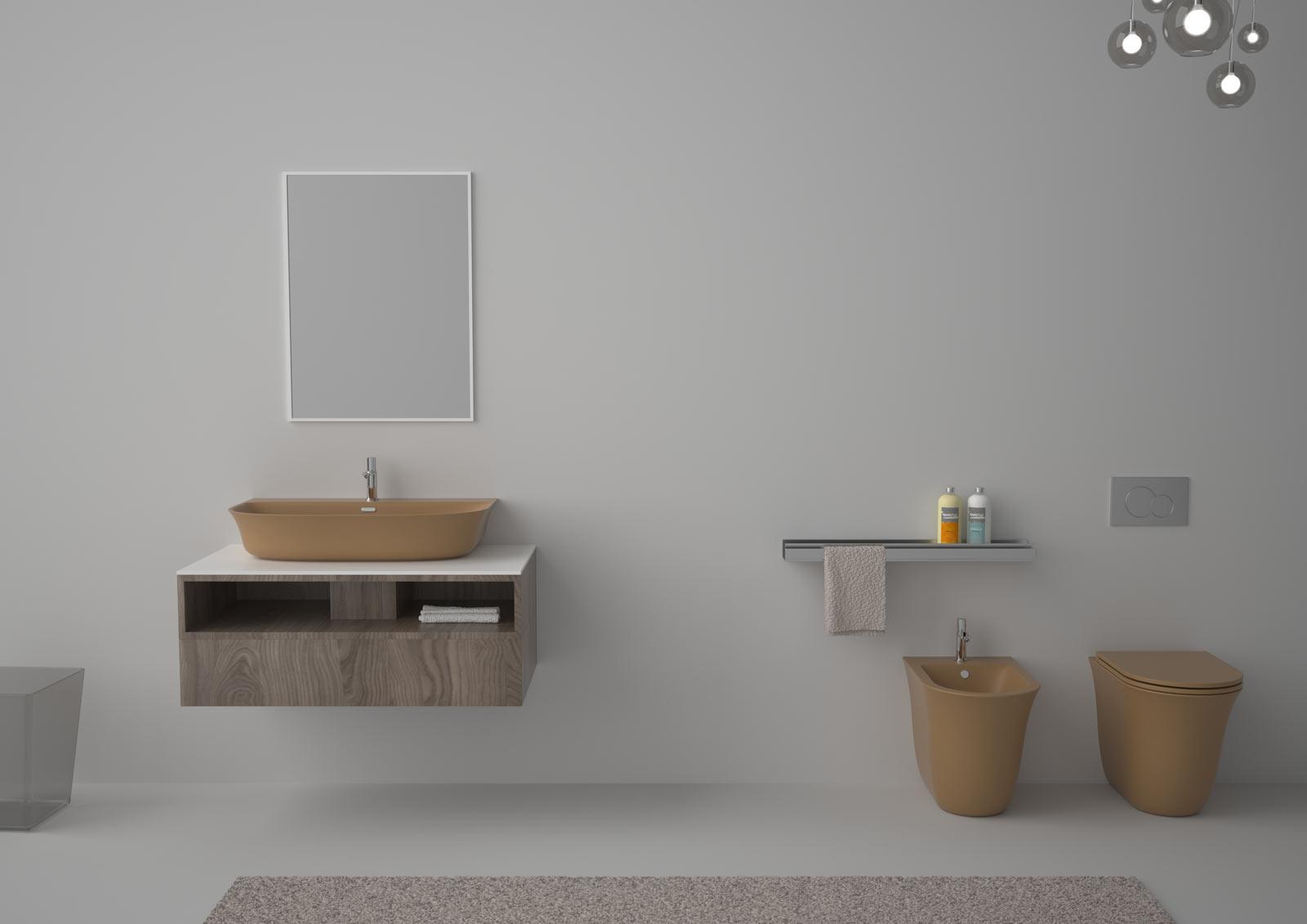 FLWC0125 Напольный унитаз приставной GSG CERAMIC Flut - Вид №10