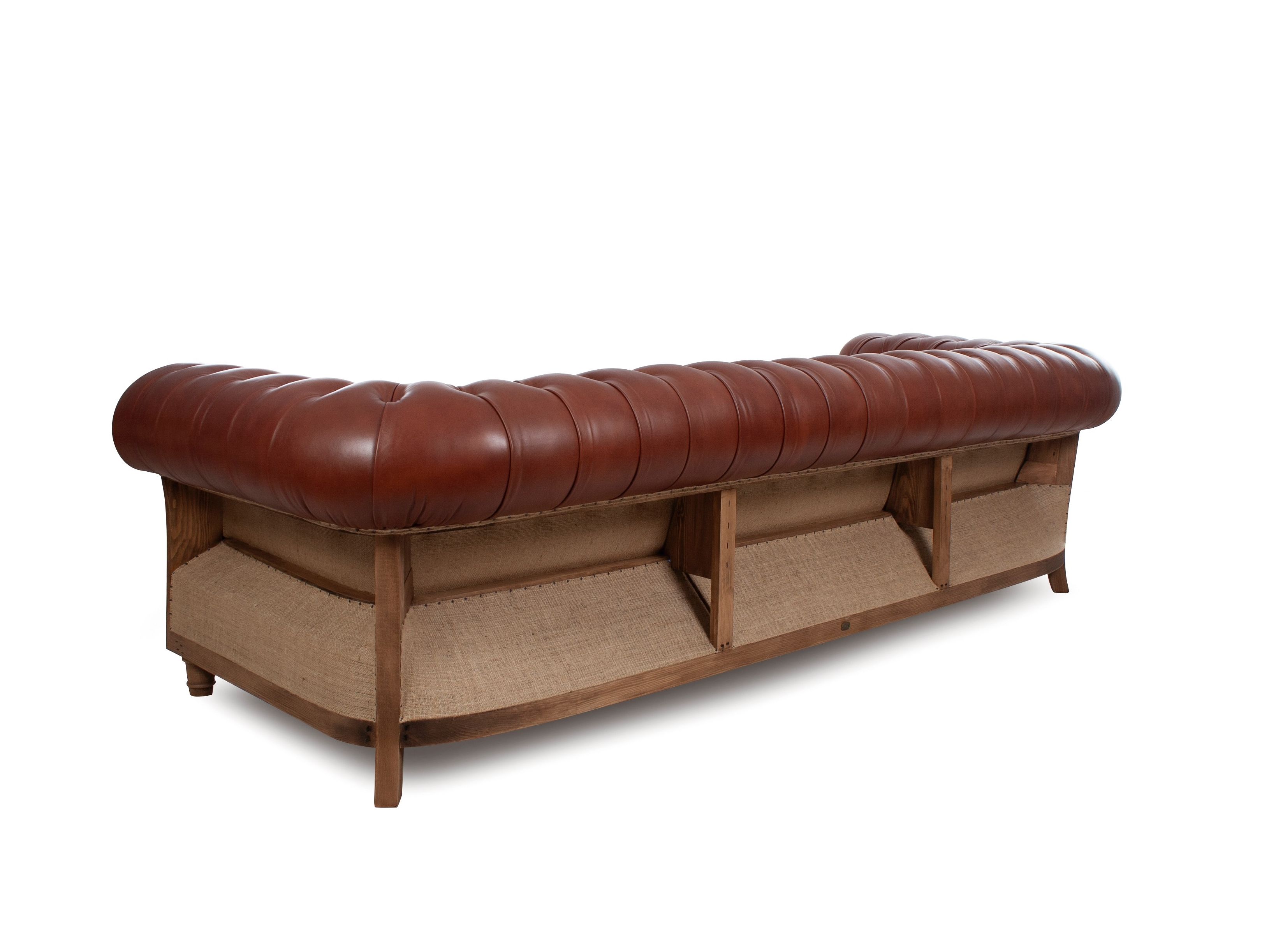 3-местный кожаный капитонный диван CREARTE COLLECTIONS Chesterfield Loor Essence ARCH-00061646 - Вид №21