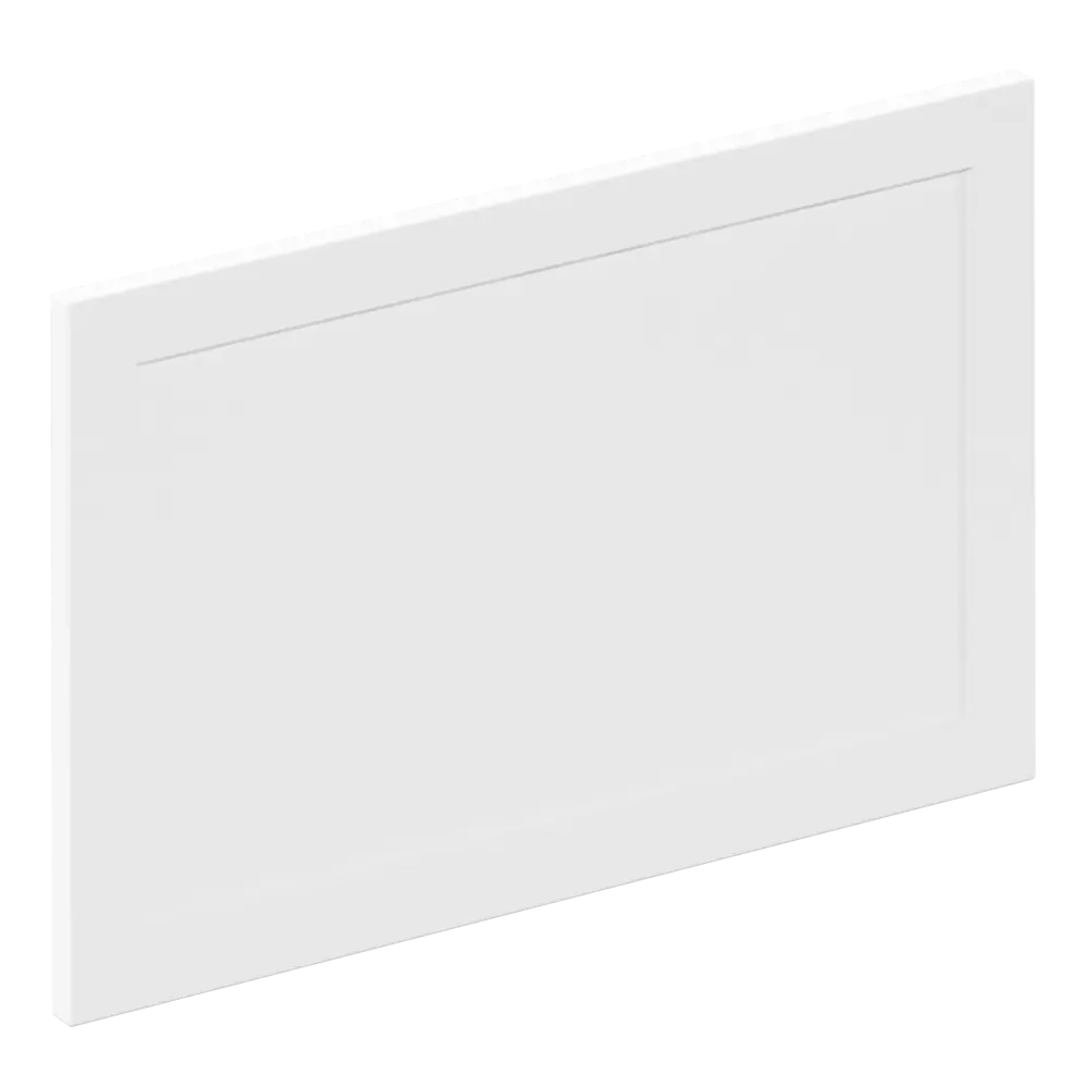 Фасад кухонный DELINIA ID Ньюпорт 59.7×38.1 см матовый белый с филенкой 82010386 STLM-0885356 - Вид №1