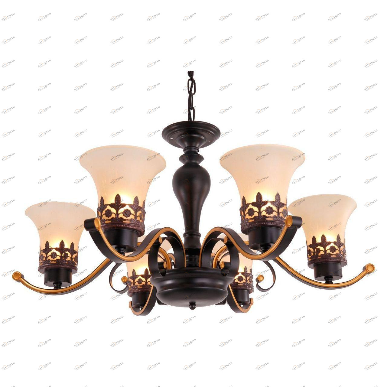 Подвесная люстра Toplight Florence TL7490D-06BL TOPLIGHT ДИЗАЙНЕРСКИЕ, FLORENCE 186743 Белый 