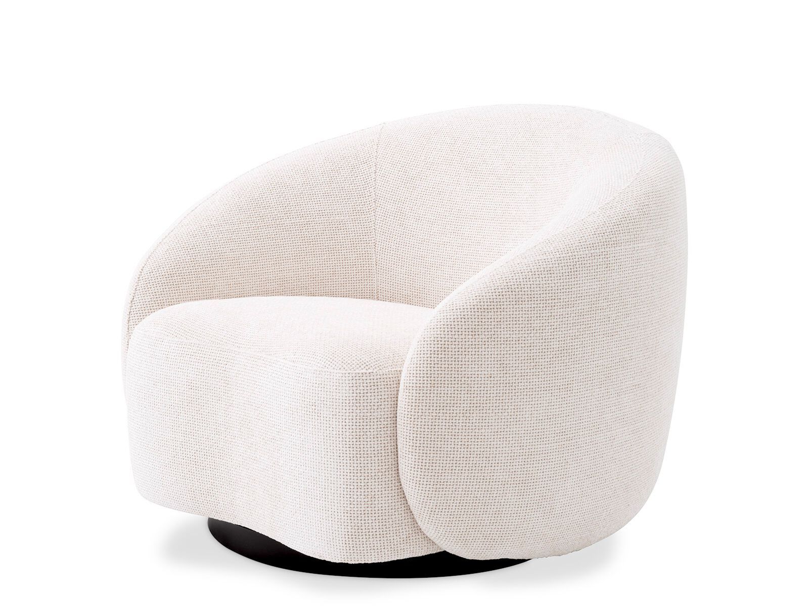 Тканевое вращающееся кресло с подлокотниками Eichholtz AMORE ARCH-00033598