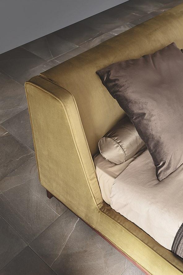 Vibieffe Кровать из ткани или кожи с мягким изголовьем sun-id-1428775 - Вид №2