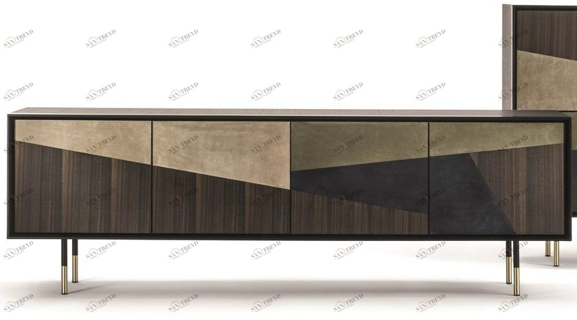 Frigerio Salotti Комод деревянный с распашными дверцами Norman sun-id-1471567