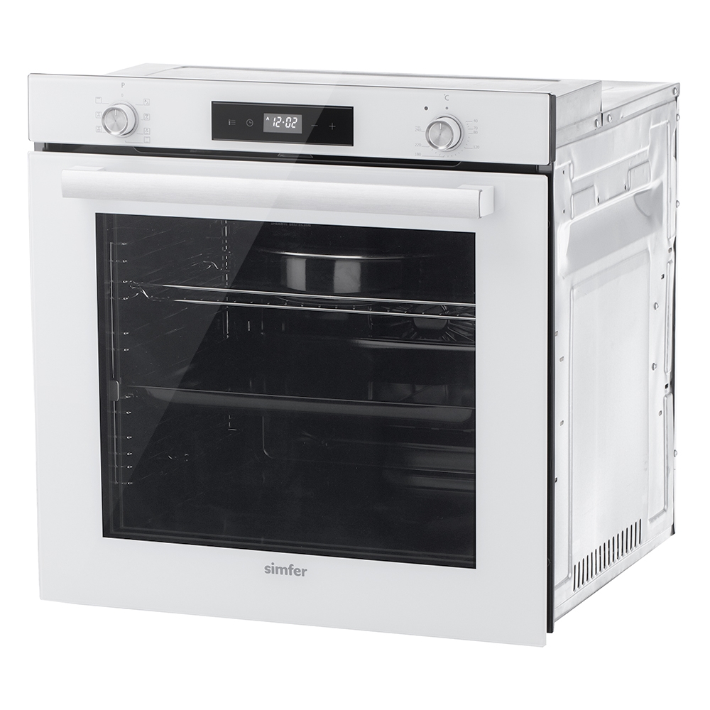 9942769 Электрический духовой шкаф Simfer B6EC68122 белый STDN-0060496 - Вид №2