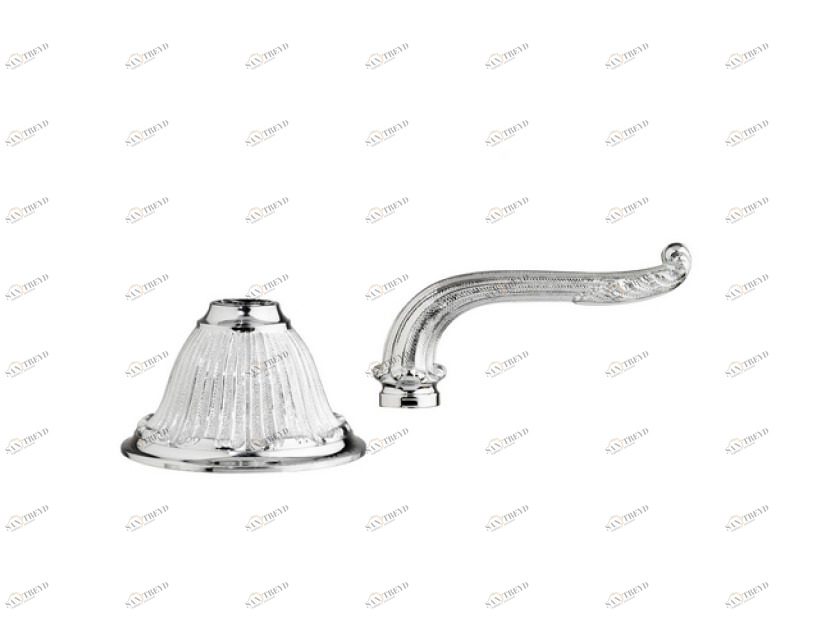 230027.A300.53 Обрезка комплект отсечной клапан Хром с черной патиной Mestre 