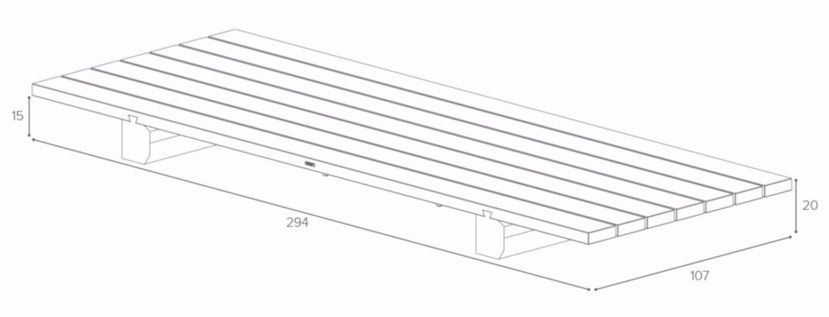Royal Botania Низкий прямоугольный столик для сада из красного дерева Vigor lounge sun-id-1363538 - Вид №3