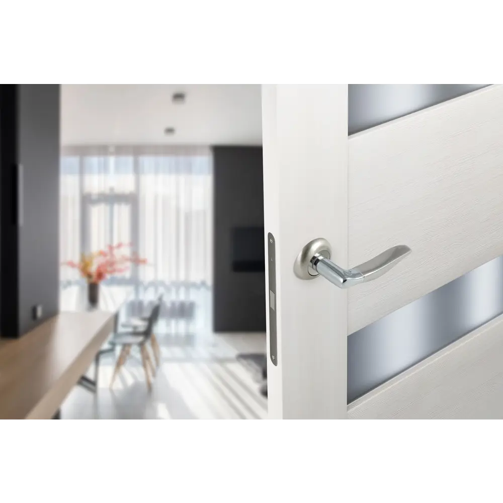 EDSON Дверные ручки для межкомнатных дверей в стиле никель 85168551 STLM-0059338 - Вид №5