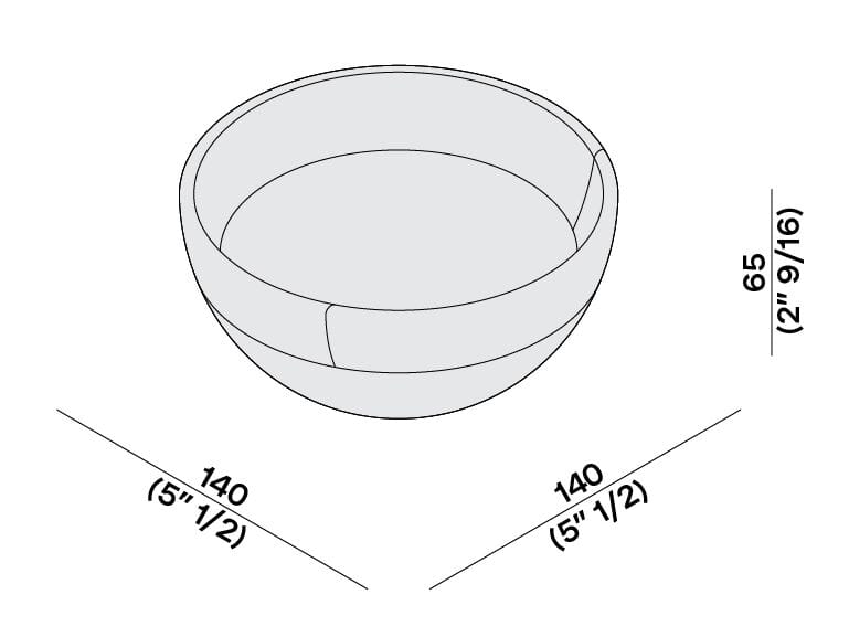 Мраморная чаша LUCE DI CARRARA идеальное будущее и несовершенное прошлое ARCH-00026187 - Вид №2