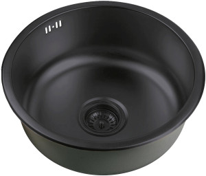 Мойка кухонная ZorG Inox SZR 450 GRAFIT из нержавеющей стали, графит