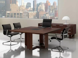 Bralco Стол для совещаний квадратный, венге Arche