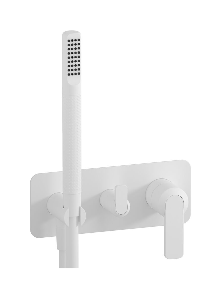 Однорычажный смеситель для душа с 3 отверстиями и ручным душем IB C-67 ARCH-00116194 - Вид №1