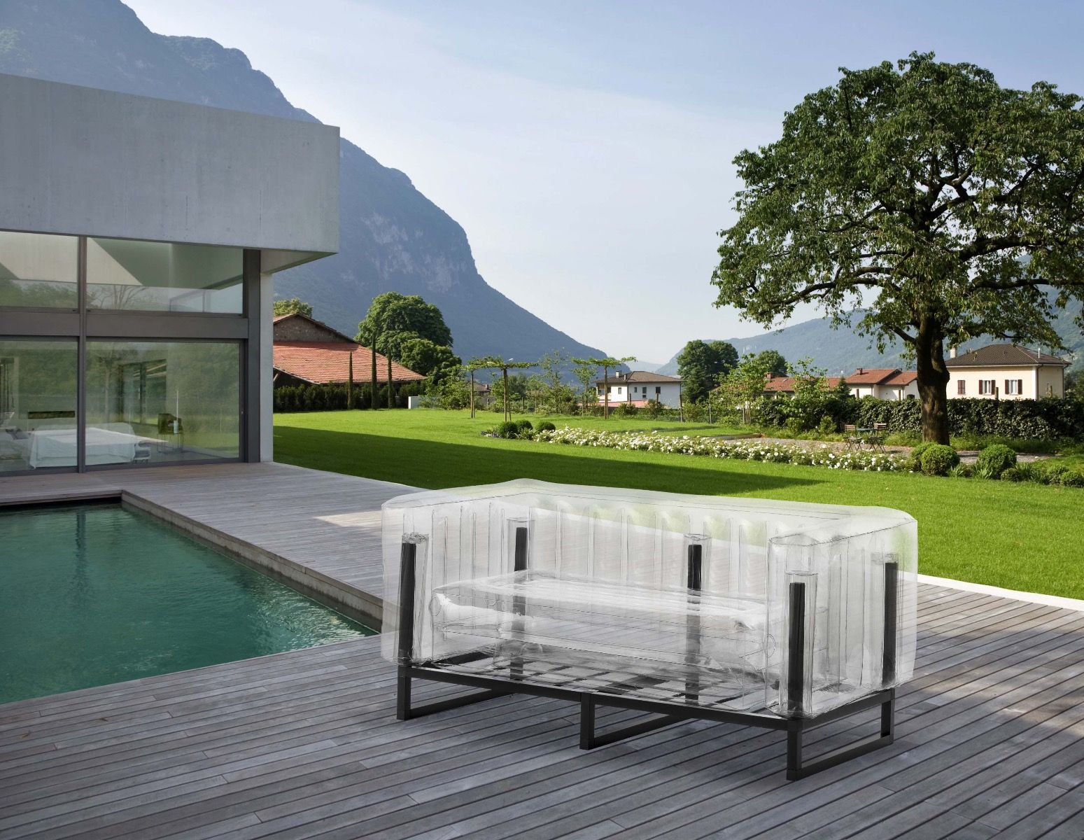 MOJOW Диван YOMI EKO Прозрачный CYCNEKO01TR - Вид №2