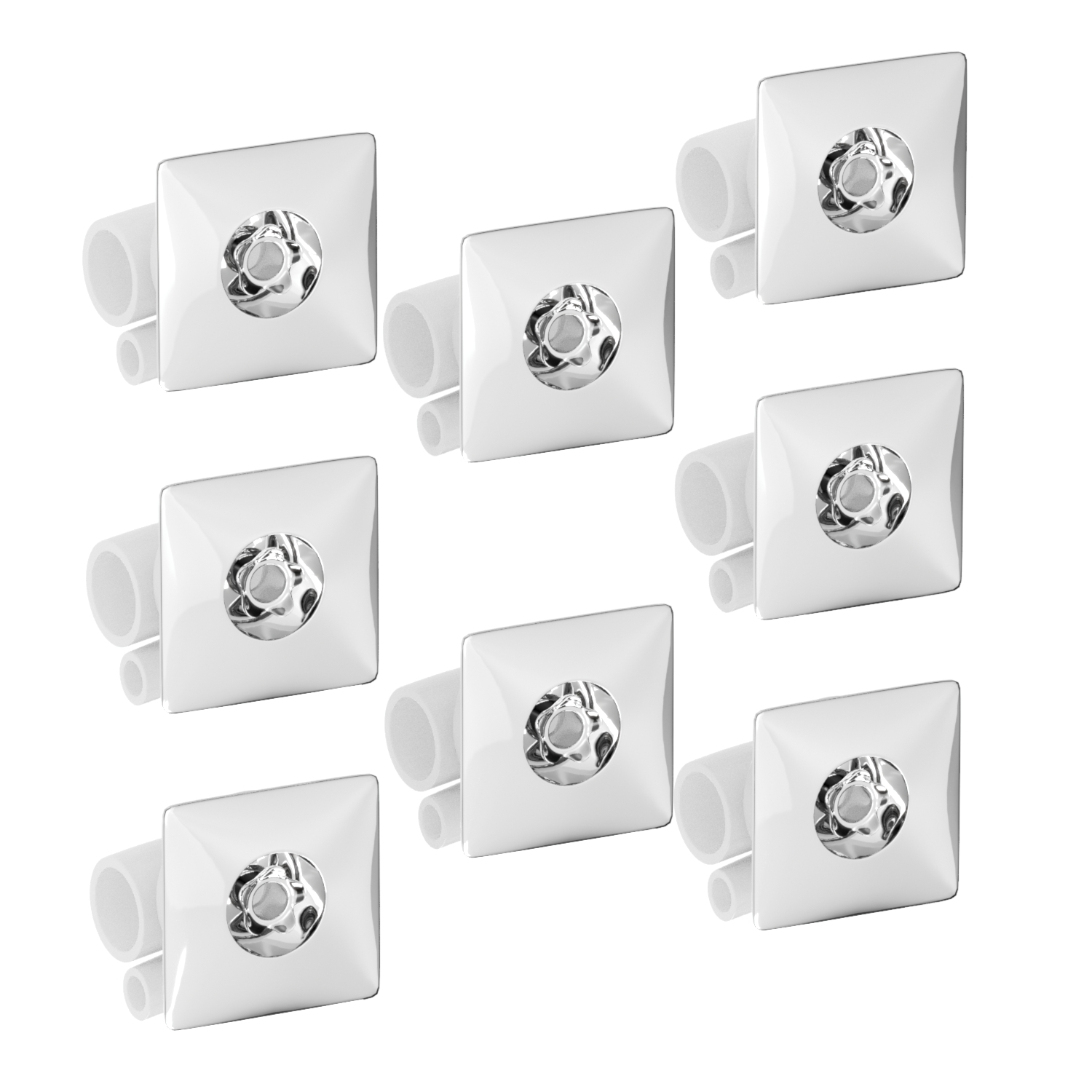 У37573 HD 8 форсунок кв цвет Хромированный 1 Marka Россия 