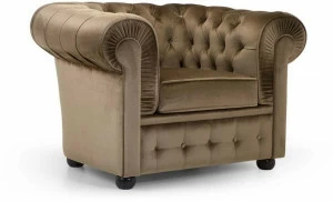 Domingo Salotti Кресло в стиле честерфилд с обивкой из ткани 800