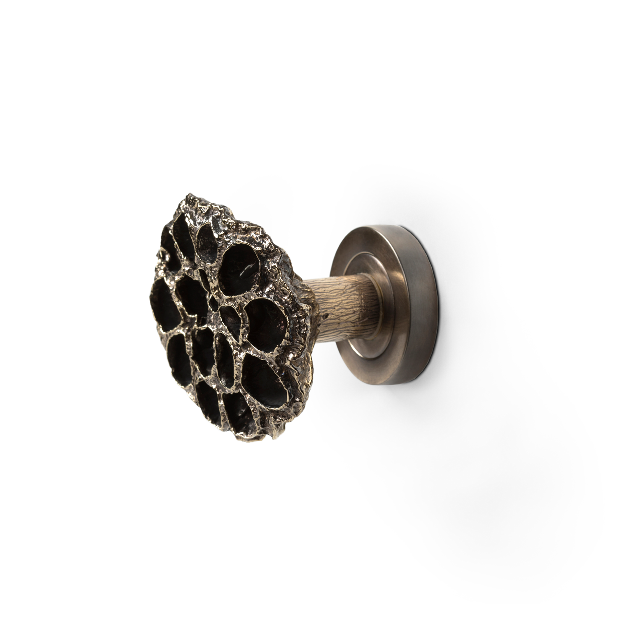 EA1083 PullCast Дверные ручки COMB Состаренная латунь  - Вид №2